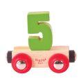 Wagonik cyferka 5
