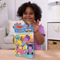 Sticker WOW! Stempelek z naklejkami fioletowy jednorożec
