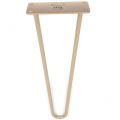Noga do mebli hairpin DP40 cm Złoto pastelowe