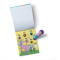 Sticker WOW! Stempelek z naklejkami fioletowy jednorożec