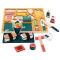 Drewniane Sushi - puzzle 3D
