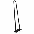 Metalowa noga do mebli DP40 cm czarny satyna loft