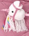 Jednorożec na patyku Bianco Hobby Horse