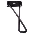 Metalowa noga do mebli kręcona DX50 cm czarna