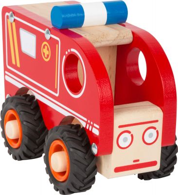Ambulans Alicja drewniana karetka - autko FSC