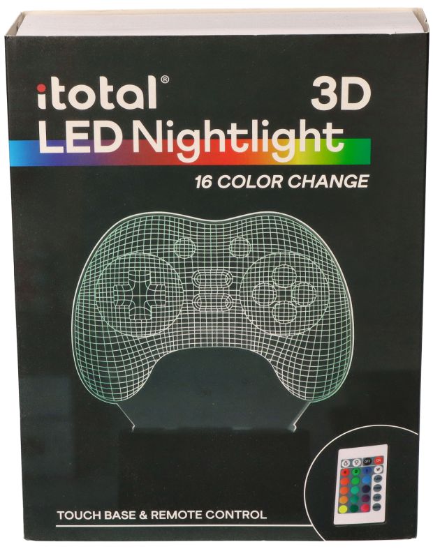 Lampka nocna LED różne kolory Pad