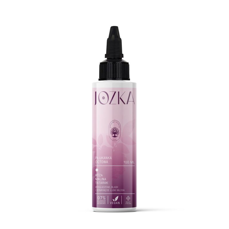 JOZKA Płukanka octowa róża malina tatarak 100 ml