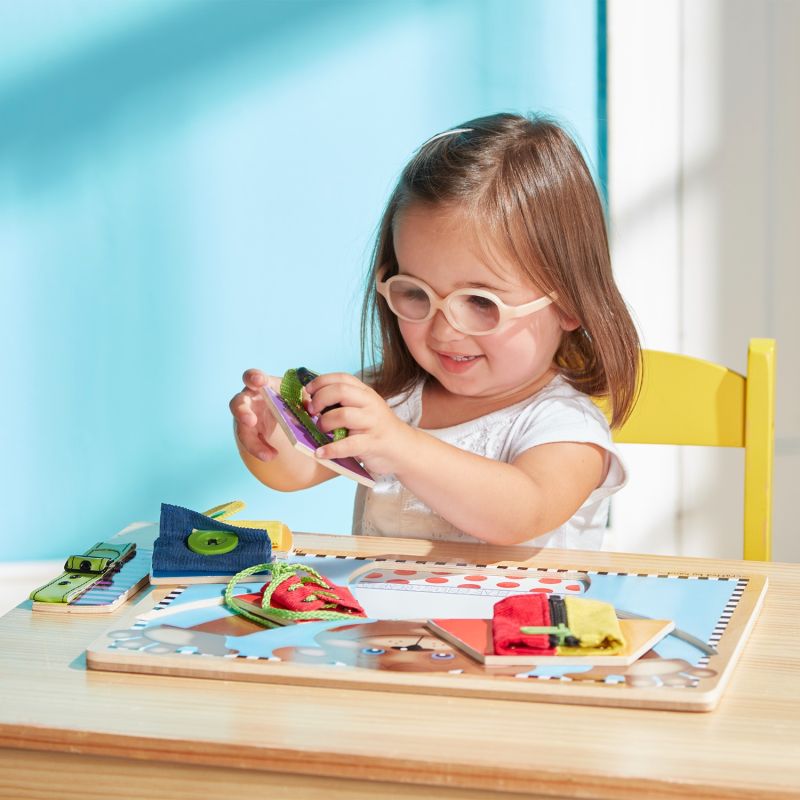Melissa and Doug - Tablica motoryczna Ubierz misia
