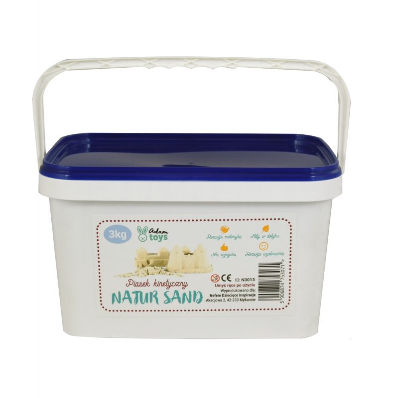 Polski Piasek kinetyczny 3 kg NaturSand Adam Toys