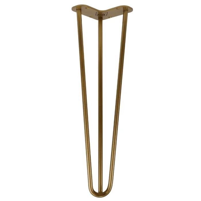 Metalowa noga loftowa do mebli TL40 cm Stare złoto