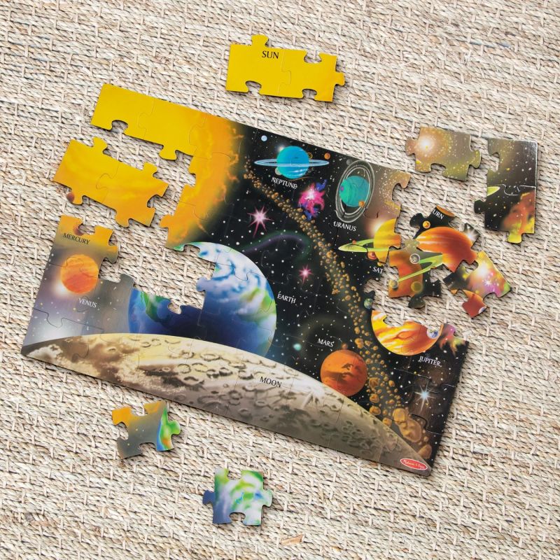 Puzzle podłogowe Układ Słoneczny 48el.
