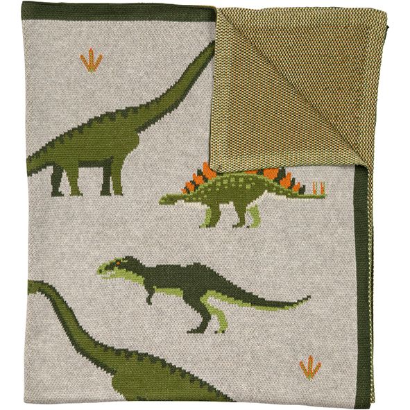 Nature Planet Koc z bawełny organicznej Dinozaury