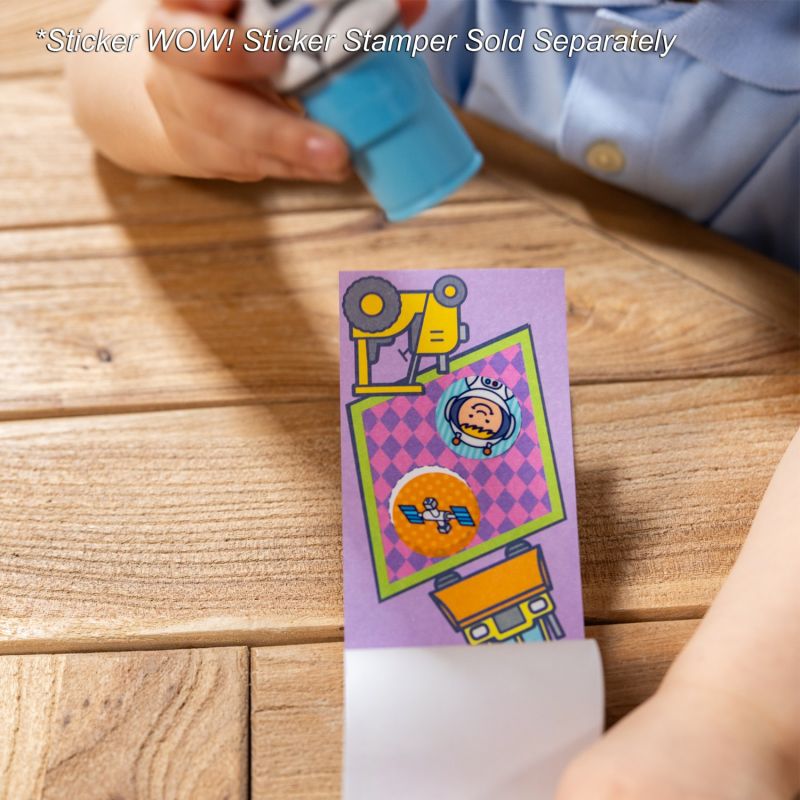Mini notesik z naklejkami niespodziankami- uzupełnienie Sticker WOW!