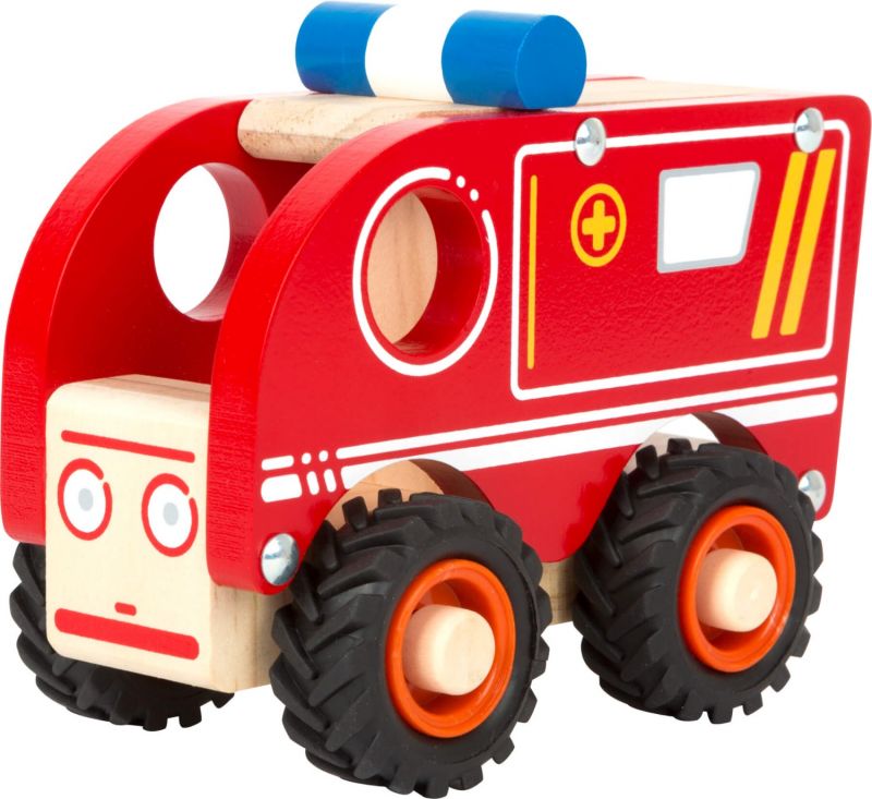 Ambulans Alicja drewniana karetka - autko FSC