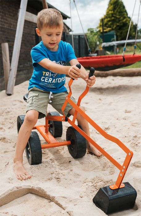 Mini koparka ogrodowa dla dziecka