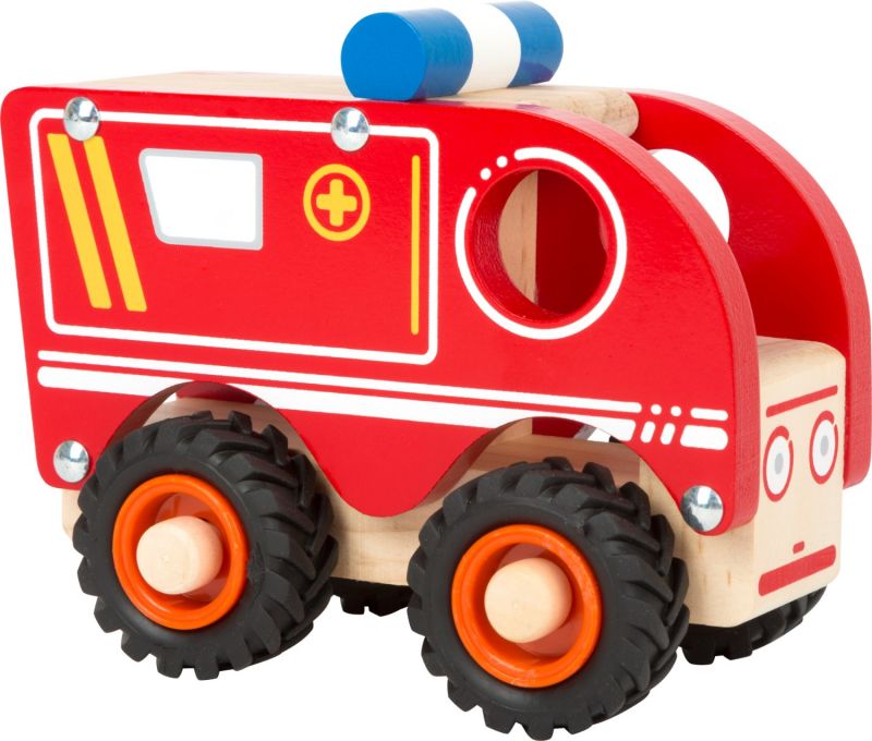 Ambulans Alicja drewniana karetka - autko FSC