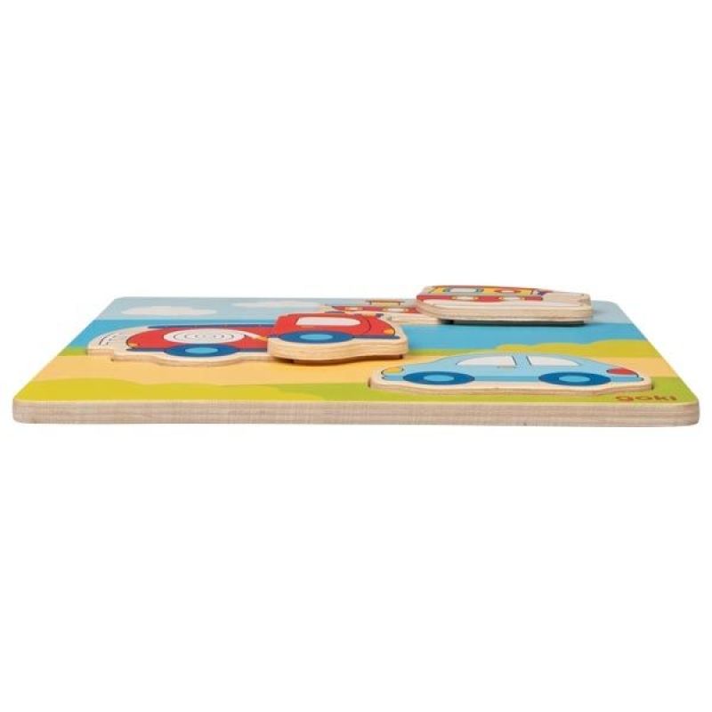 Puzzle 3D pojazdy