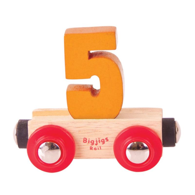 Wagonik cyferka 5