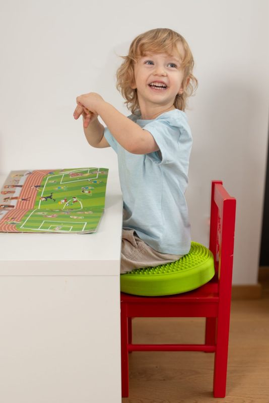 TULLO fizjo Sensoryczna poduszka rehabilitacyjna zielona