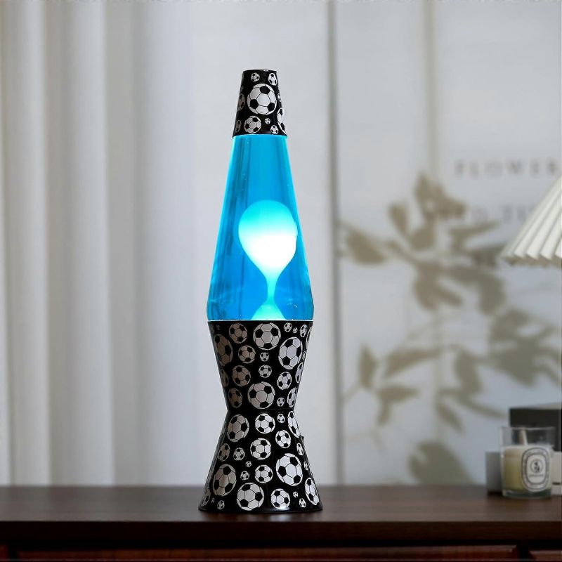 Lampka magmowa lawa Spaceship LED Piłkarska