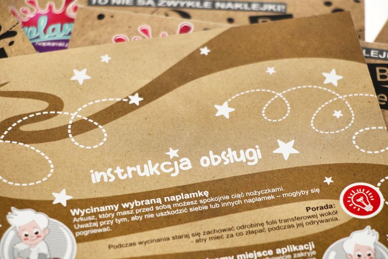 Naprasowanki Tęczowe Motylki mały arkusz naplamki