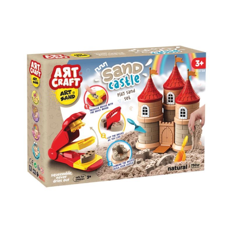 ART CRAFT Zbuduj zamek z piasku kinetycznego