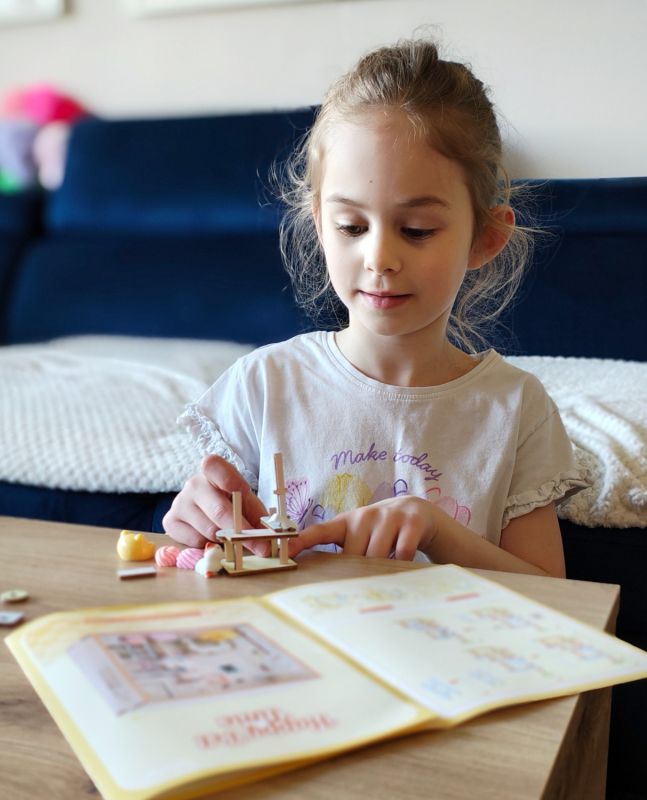 Pokój dla zwierzaków miniatura do samodzielnego składania