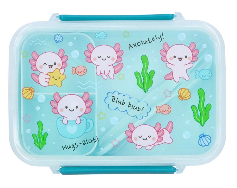 Lunchbox Aksolotl Pojemnik Śniadaniowy