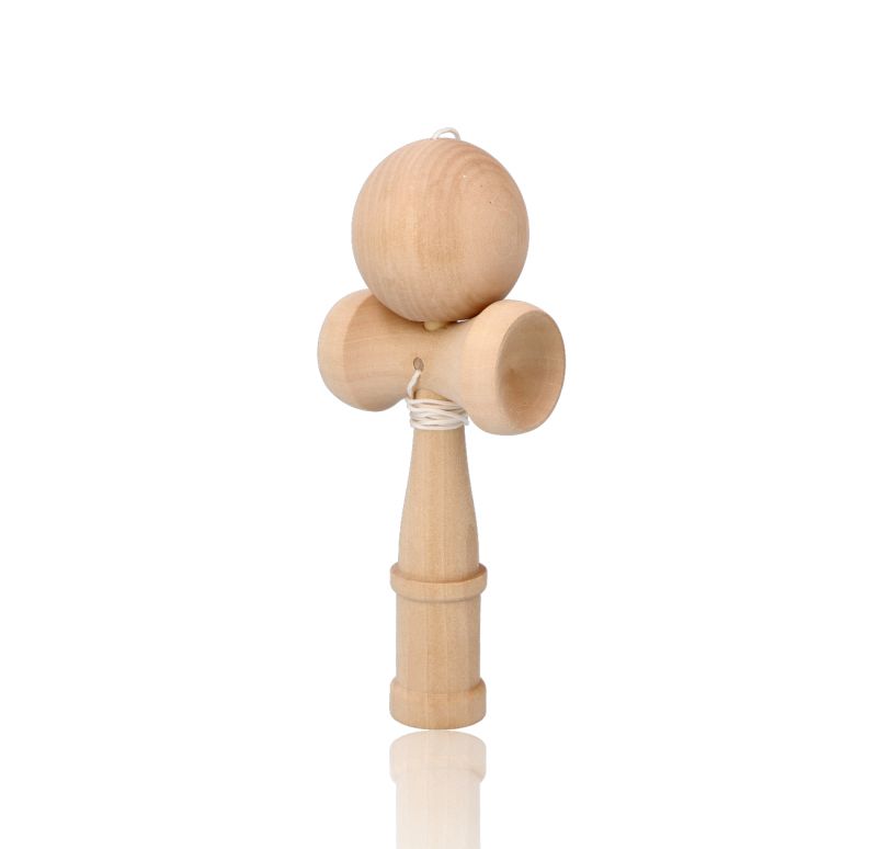Kendama naturalna - japońska gra zręcznościowa