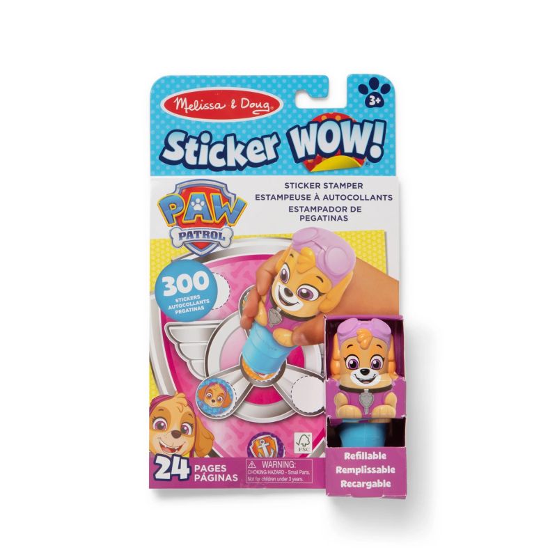 Sticker WOW! Książeczka z naklejkami, Psi Patrol Skye