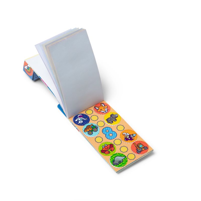 Mini notesik z naklejkami niespodziankami- uzupełnienie Sticker WOW!