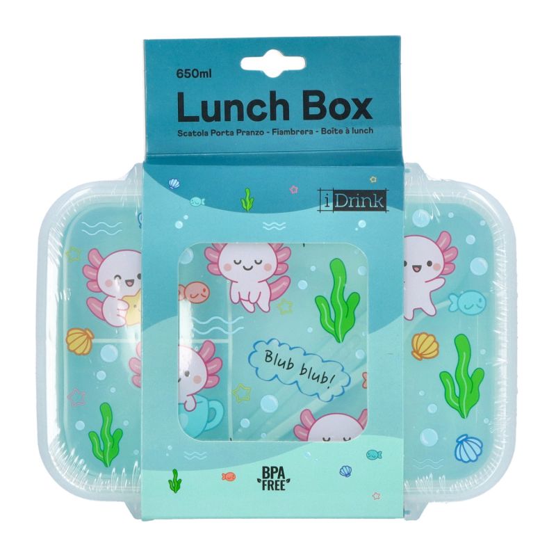 Lunchbox Aksolotl Pojemnik Śniadaniowy