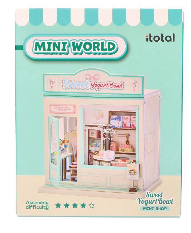Sklepik z słodkościami DIY miniaturowa makieta