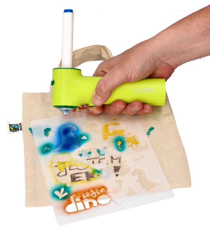 AirBrush Textil Zestaw kreatywny do ozdabiania tkanin
