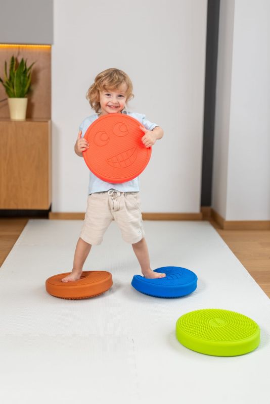 TULLO fizjo Poduszka sensoryczna średnica 30cm czerwona