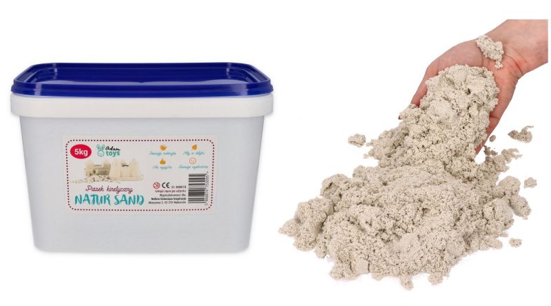Piasek kinetyczny 5kg NaturSand - polski piasek