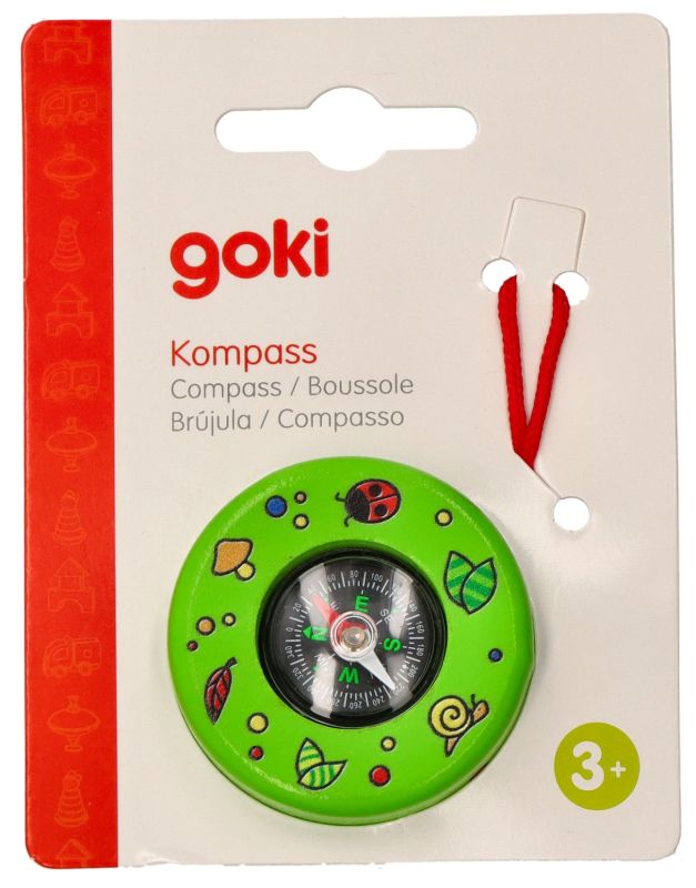 Goki kompas drewniany