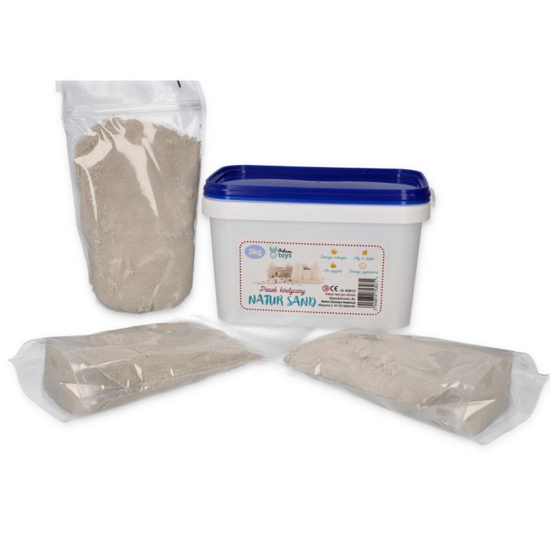 Polski Piasek kinetyczny 3 kg NaturSand Adam Toys